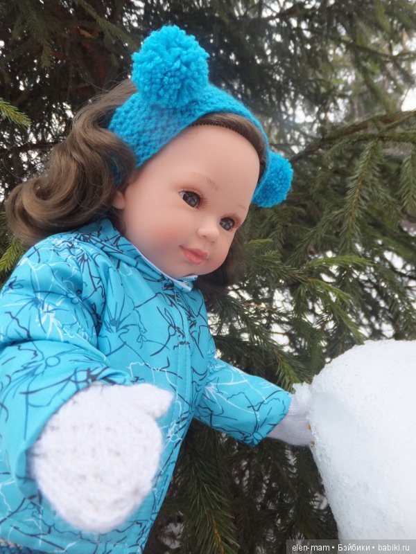 Кукла Корал Vestida de Azul