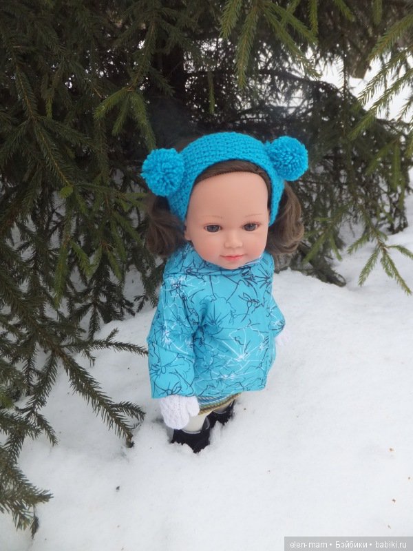 Кукла Корал Vestida de Azul