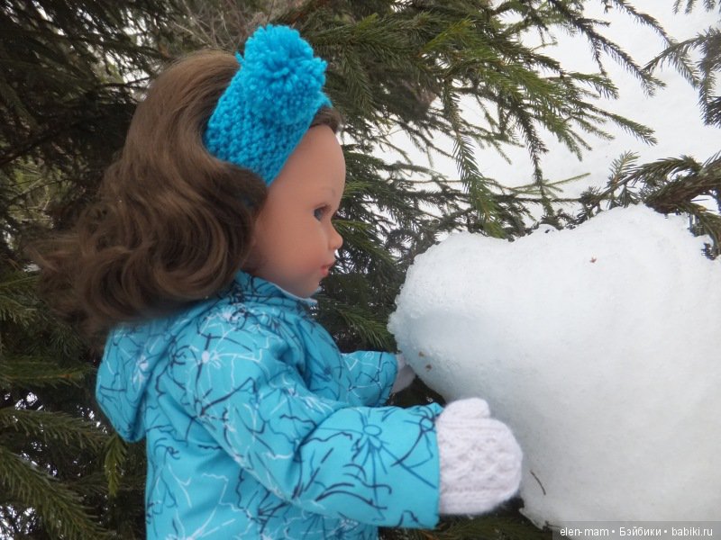 Кукла Корал Vestida de Azul