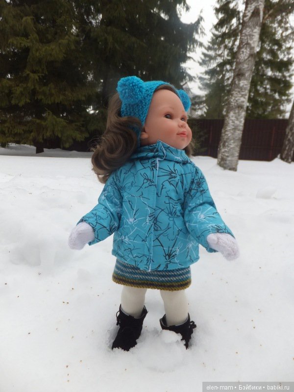 Кукла Корал Vestida de Azul