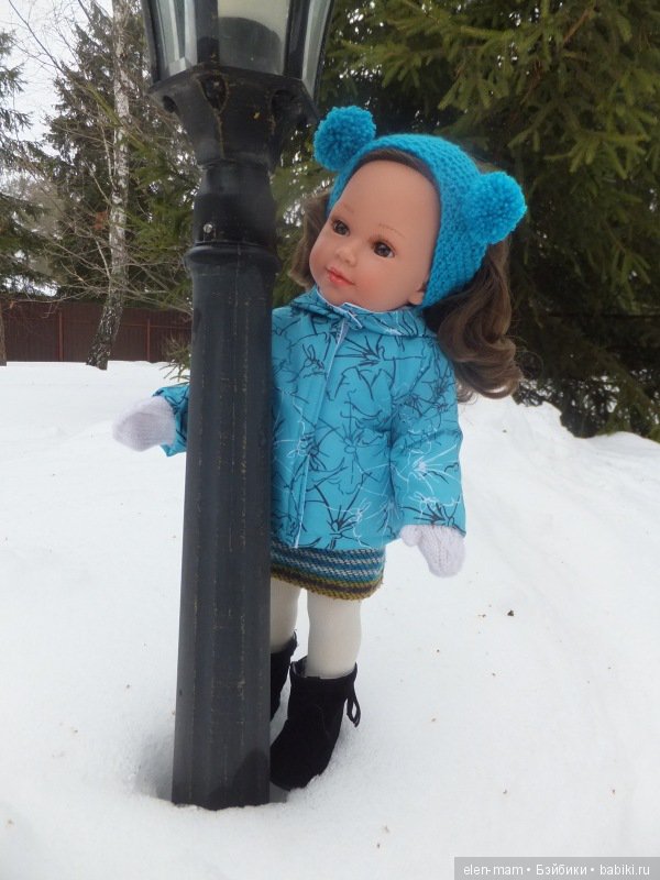 Кукла Корал Vestida de Azul