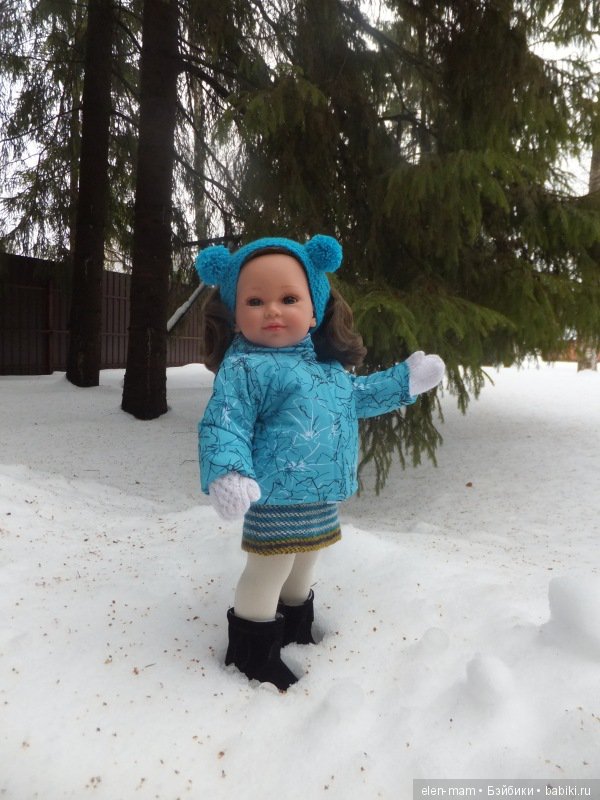 Кукла Корал Vestida de Azul