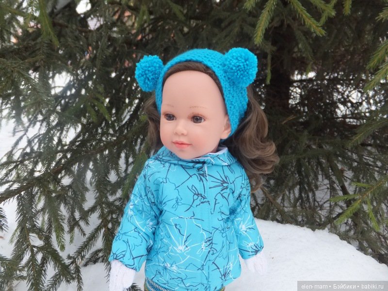 Кукла Корал Vestida de Azul