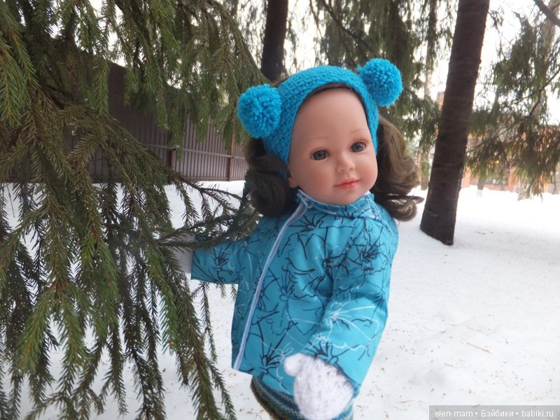 Кукла Корал Vestida de Azul