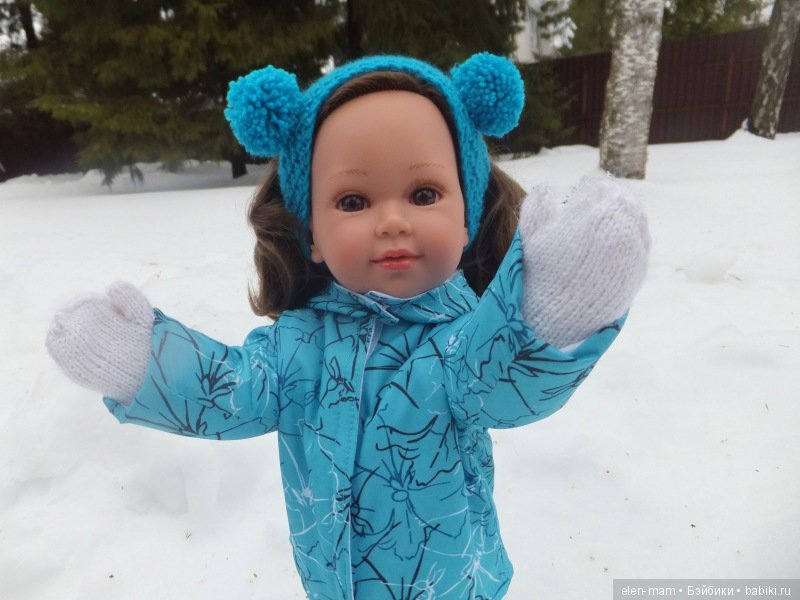 Кукла Корал Vestida de Azul