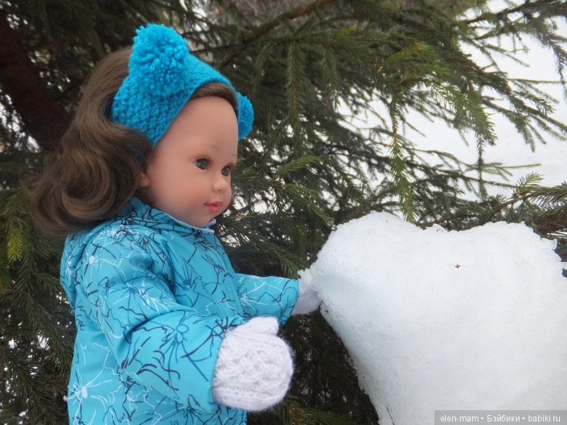 Кукла Корал Vestida de Azul