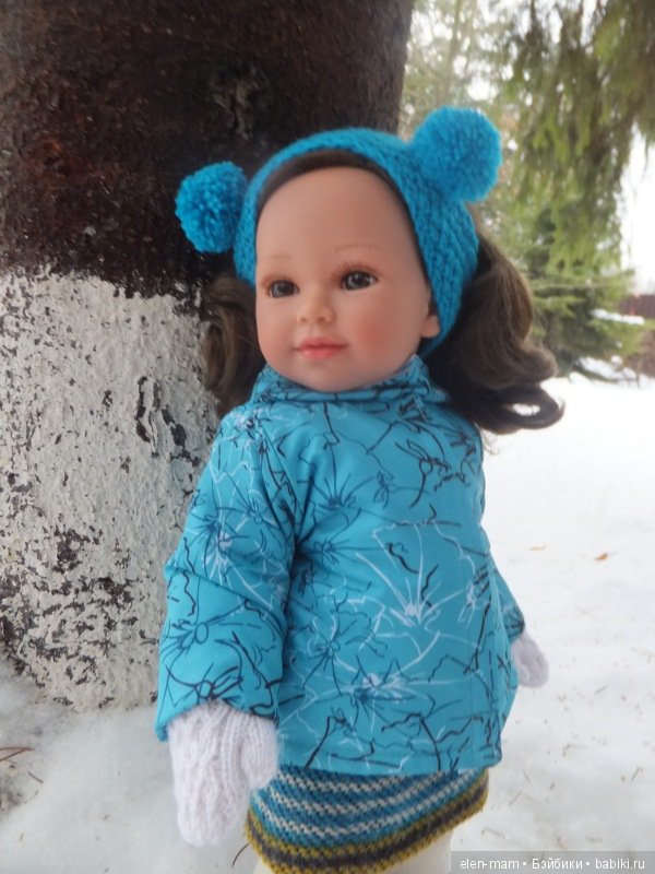 Кукла Корал Vestida de Azul