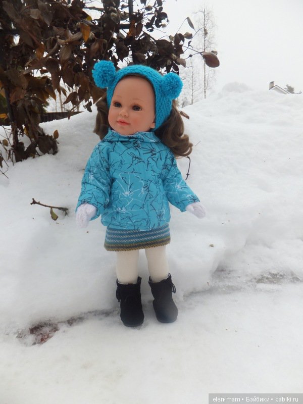 Кукла Корал Vestida de Azul