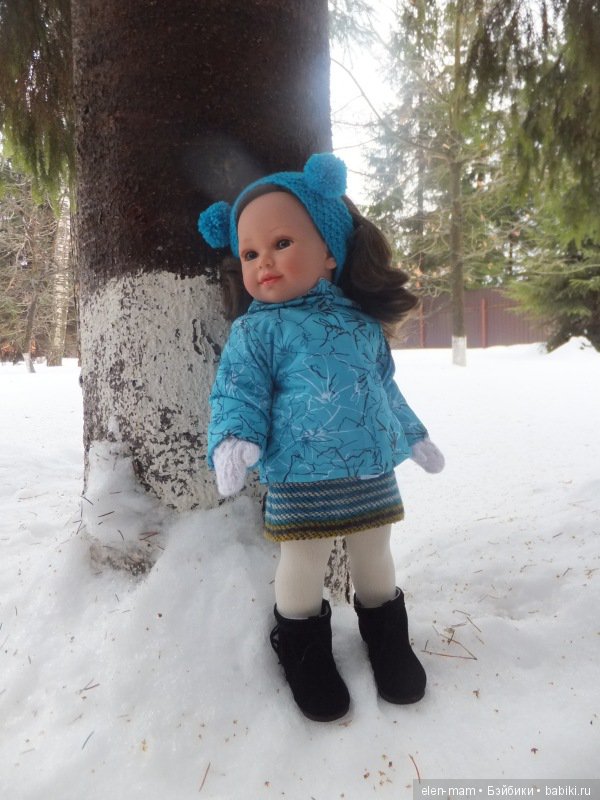 Кукла Корал Vestida de Azul