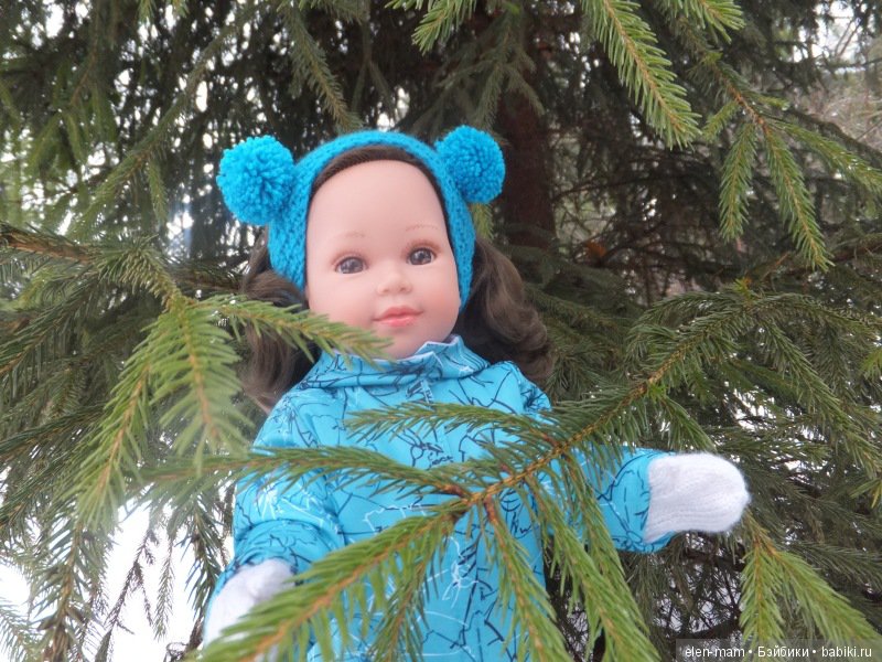 Кукла Корал Vestida de Azul