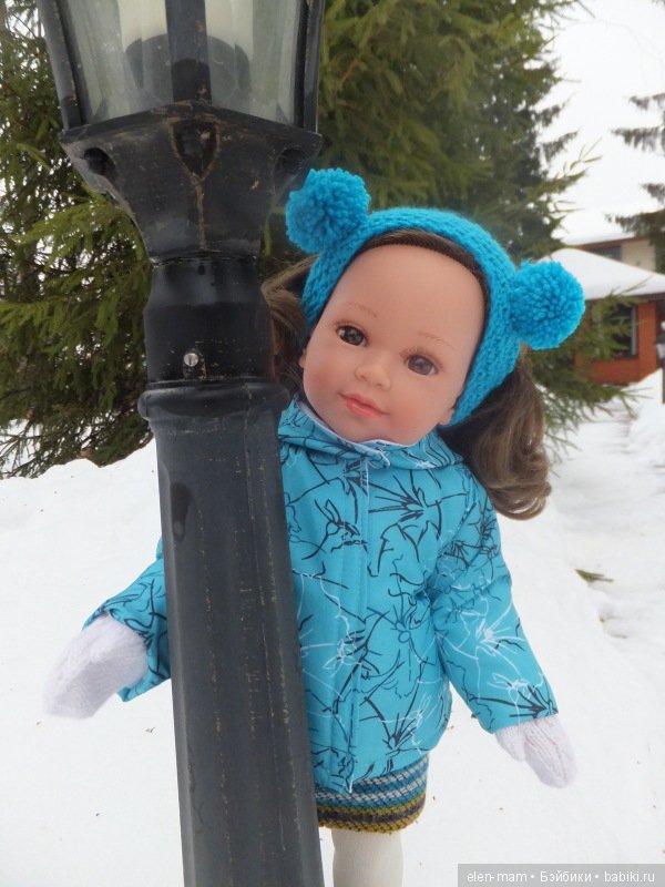 Кукла Корал Vestida de Azul