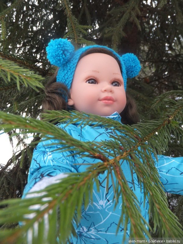 Кукла Корал Vestida de Azul