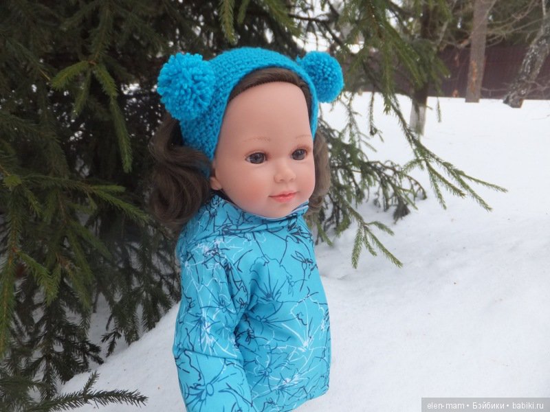 Кукла Корал Vestida de Azul