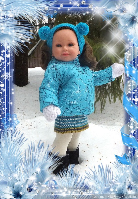 Кукла Корал Vestida de Azul