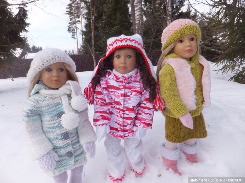 Грейс, Гретта и Лаура. Девчонки Kidz'n'Cats на прогулке