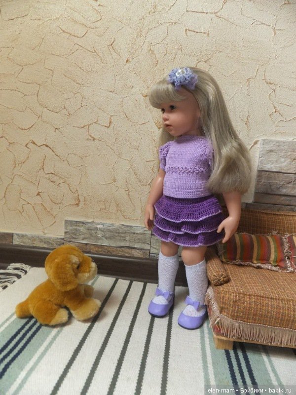 Олечка с собачкой