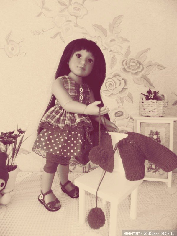 Чёрно-белые фото. Подсматриваем за жизнью кукол Kidz'n'Cats