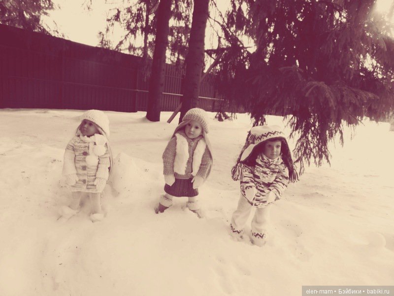 Чёрно-белые фото. Подсматриваем за жизнью кукол Kidz'n'Cats