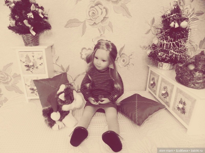 Чёрно-белые фото. Подсматриваем за жизнью кукол Kidz'n'Cats