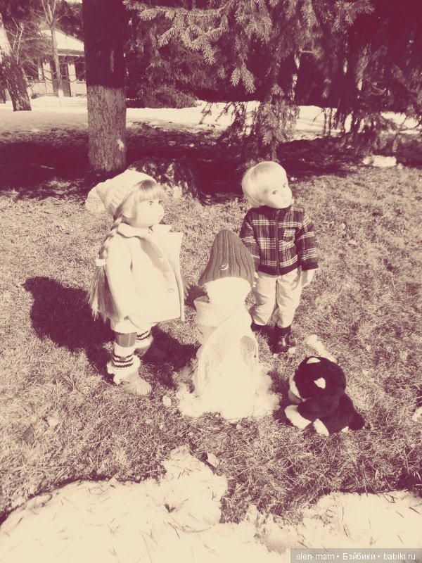 Чёрно-белые фото. Подсматриваем за жизнью кукол Kidz'n'Cats