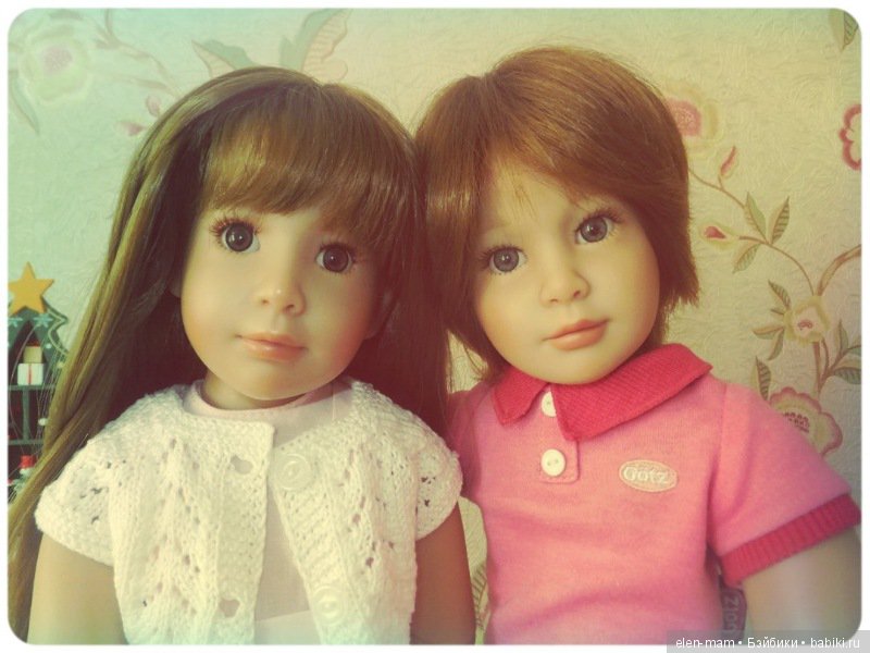 "Vintage Card". Портреты кукол Kidz'n'Cats