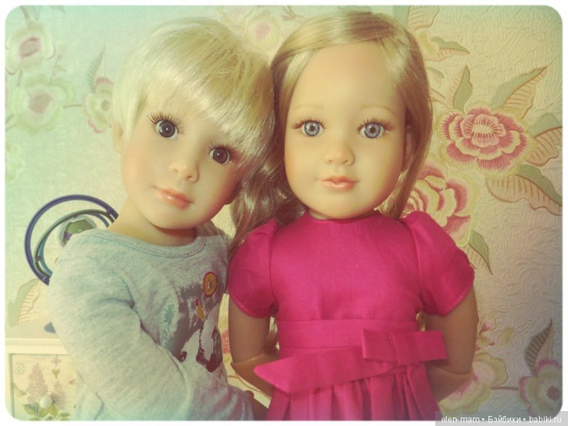 "Vintage Card". Портреты кукол Kidz'n'Cats