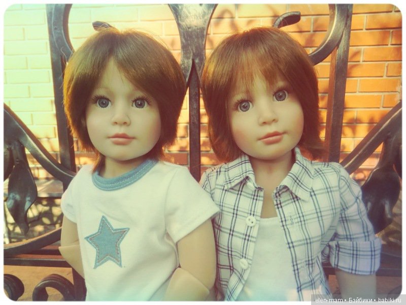 "Vintage Card". Портреты кукол Kidz'n'Cats