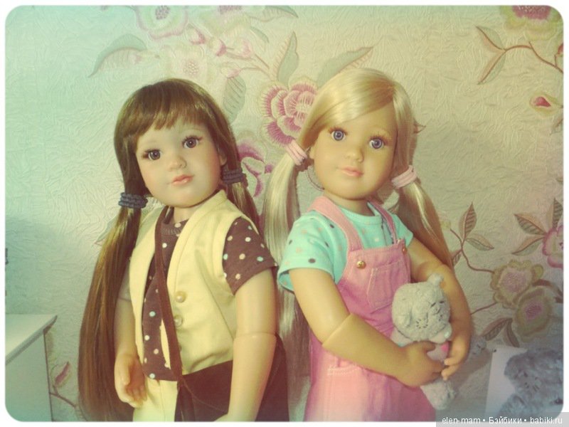 "Vintage Card". Портреты кукол Kidz'n'Cats