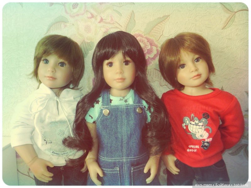 "Vintage Card". Портреты кукол Kidz'n'Cats