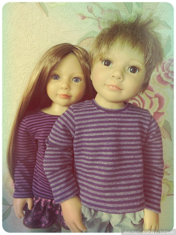 "Vintage Card". Портреты кукол Kidz'n'Cats