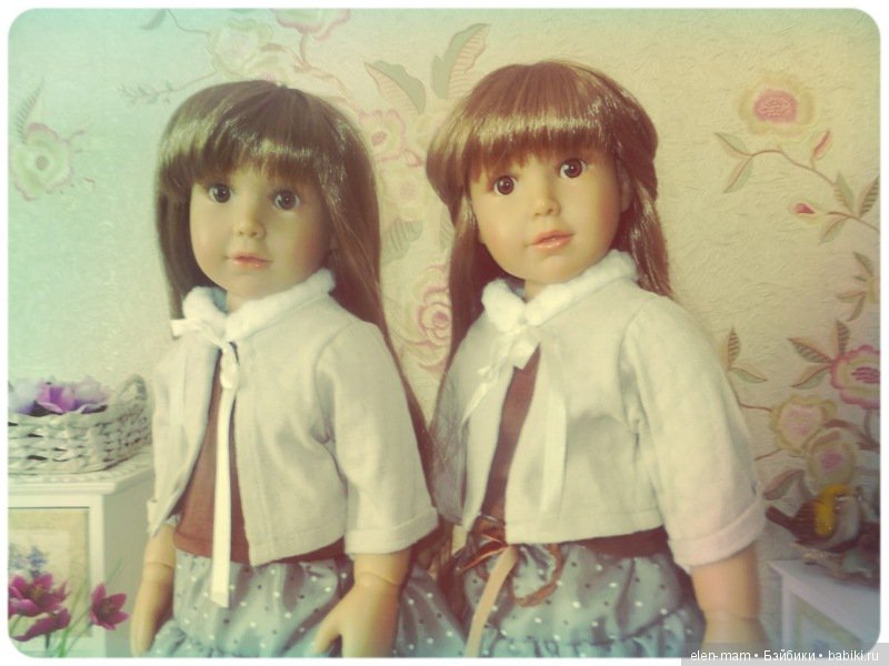 "Vintage Card". Портреты кукол Kidz'n'Cats