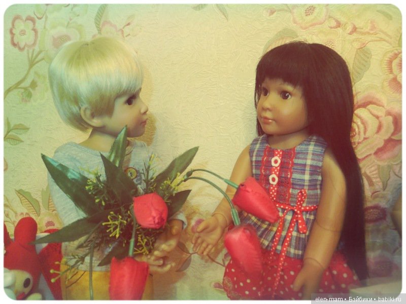 "Vintage Card". Портреты кукол Kidz'n'Cats (фото 6)