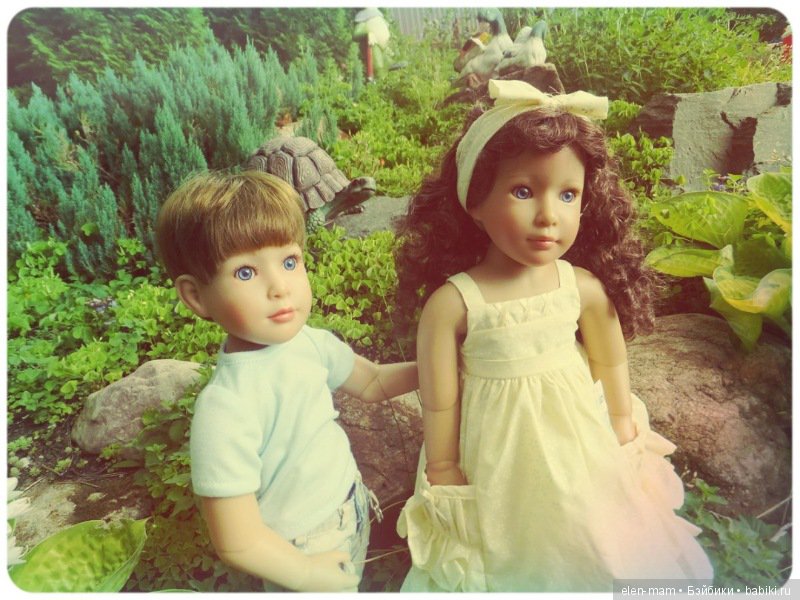 "Vintage Card". Портреты кукол Kidz'n'Cats