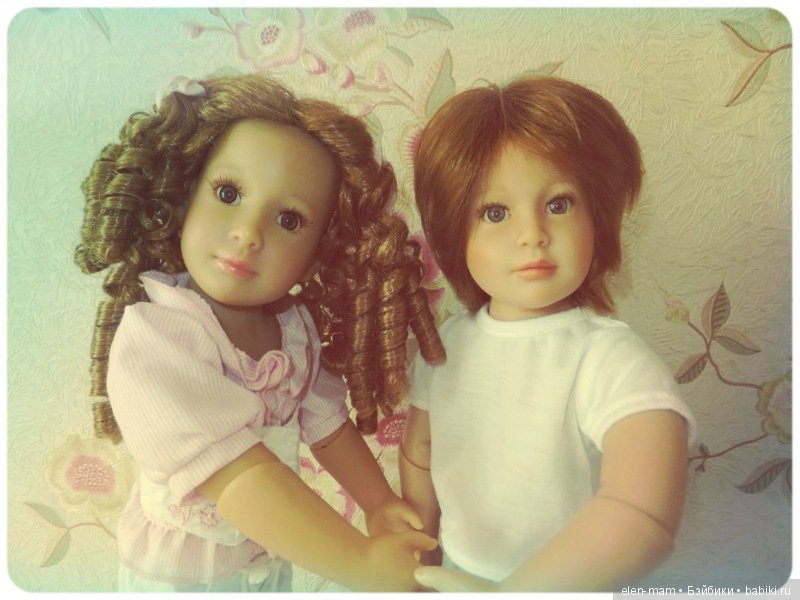 "Vintage Card". Портреты кукол Kidz'n'Cats