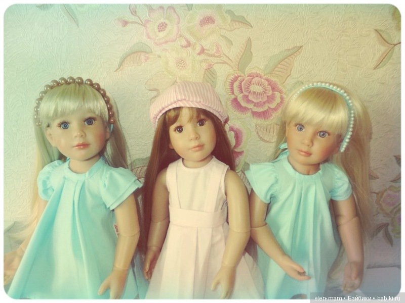 "Vintage Card". Портреты кукол Kidz'n'Cats