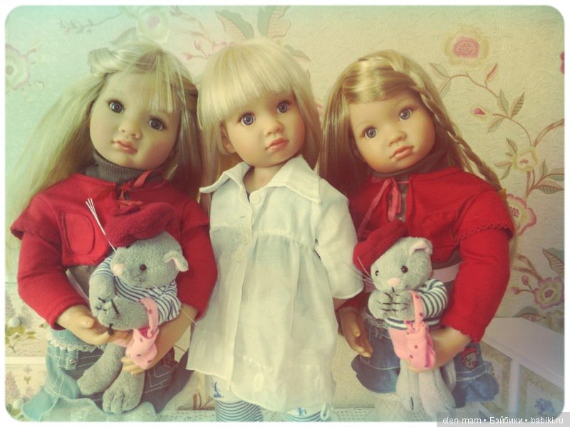 "Vintage Card". Портреты кукол Kidz'n'Cats