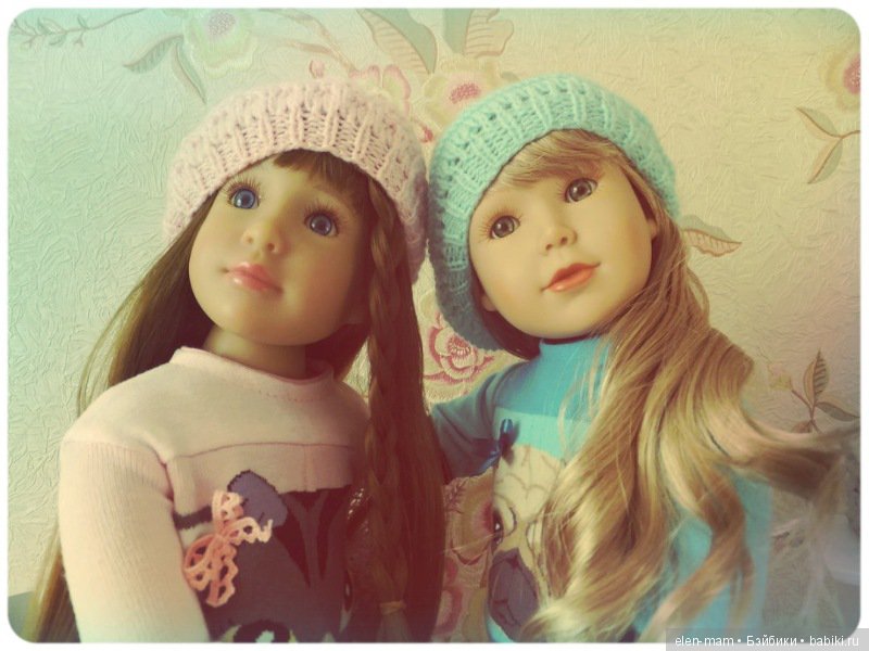 "Vintage Card". Портреты кукол Kidz'n'Cats