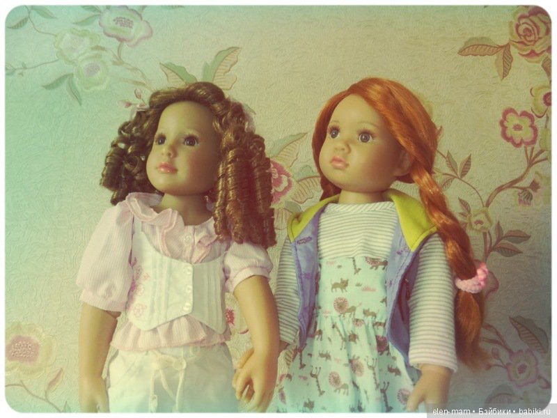 "Vintage Card". Портреты кукол Kidz'n'Cats