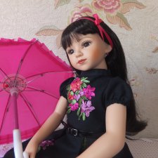 Flashmob "Моя кукла - модница!", включающий в себя мини-мини "конкурс". День первый. Тема: Куклы в чёрном