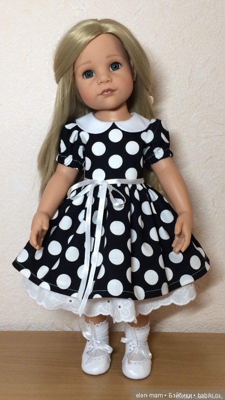 платье в горох