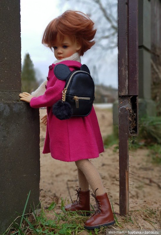 пальто фуксия