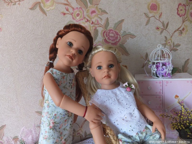 А всё началось с оттопыренных карманов... Часть 2-я. Мои куклы Gotz