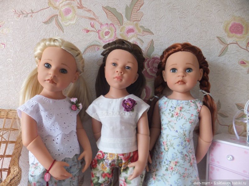 А всё началось с оттопыренных карманов... Часть 2-я. Мои куклы Gotz