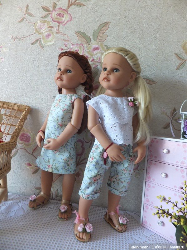 А всё началось с оттопыренных карманов... Часть 2-я. Мои куклы Gotz