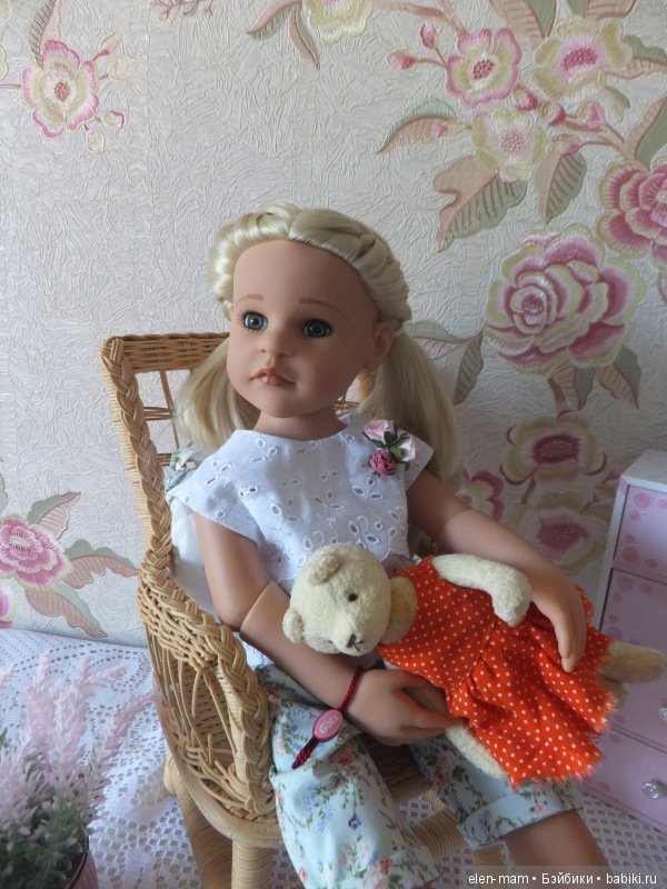 А всё началось с оттопыренных карманов... Часть 2-я. Мои куклы Gotz