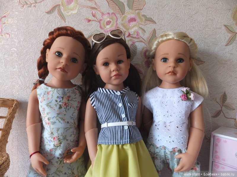 А всё началось с оттопыренных карманов... Часть 2-я. Мои куклы Gotz