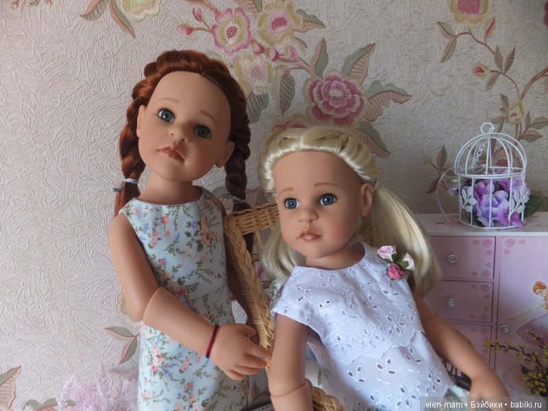 А всё началось с оттопыренных карманов... Часть 2-я. Мои куклы Gotz