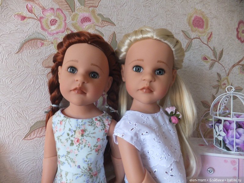 А всё началось с оттопыренных карманов... Часть 2-я. Мои куклы Gotz