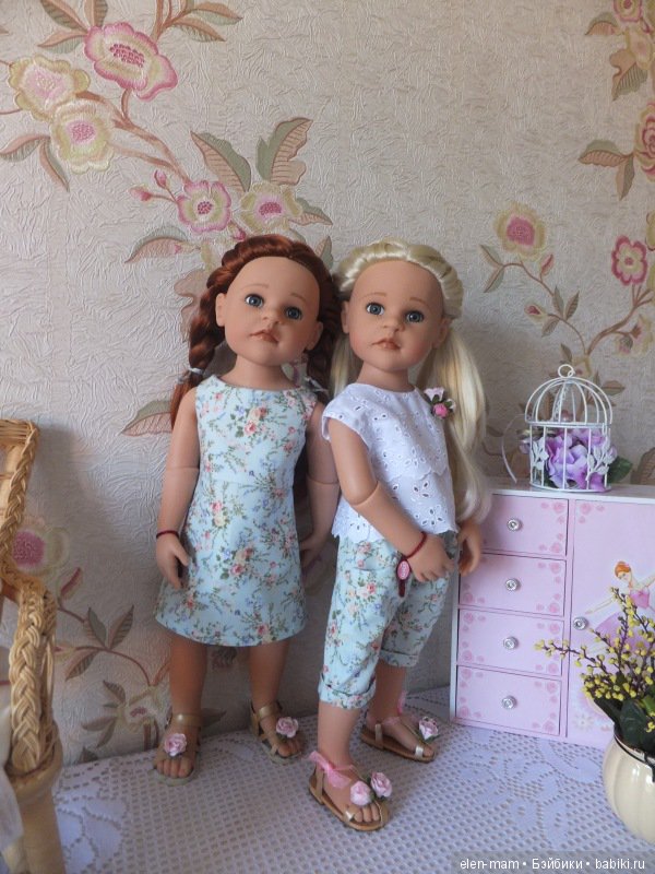 А всё началось с оттопыренных карманов... Часть 2-я. Мои куклы Gotz