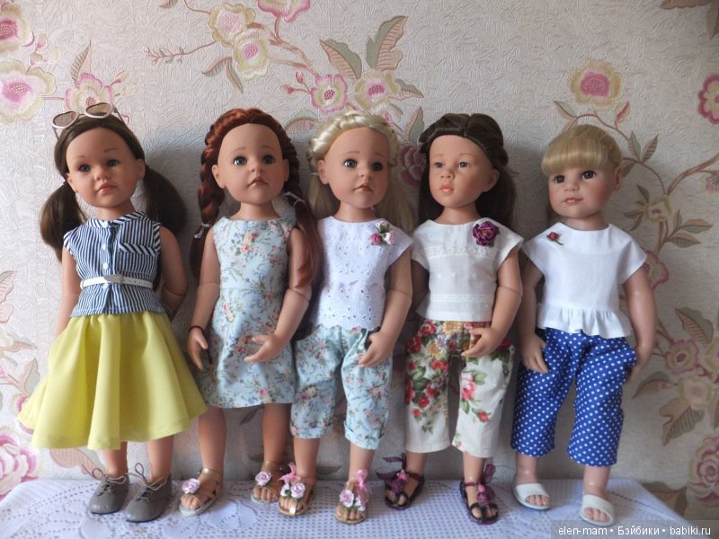 А всё началось с оттопыренных карманов... Часть 2-я. Мои куклы Gotz